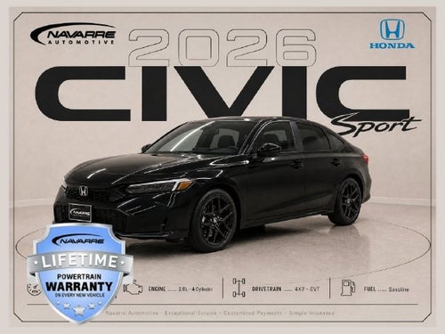 2026 Honda Civic 2WD SPORT