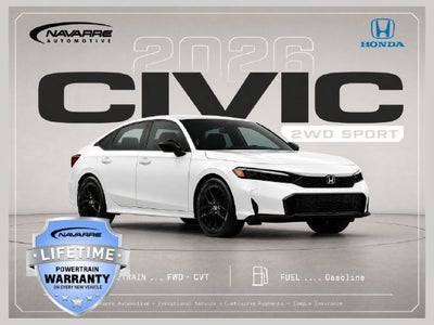 2026 Honda Civic 2WD SPORT