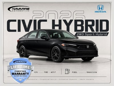 2026 Honda Civic Hybrid 2WD Sport Hybrid