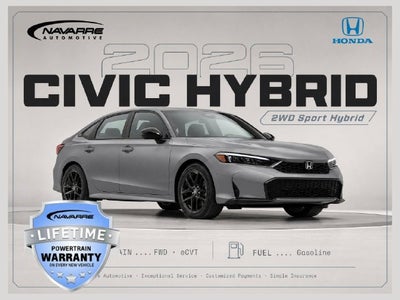 2026 Honda Civic Hybrid 2WD Sport Hybrid