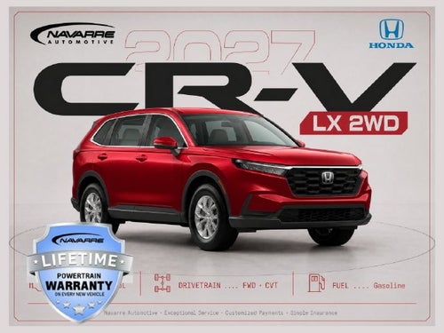 2027 Honda CR-V LX 2WD