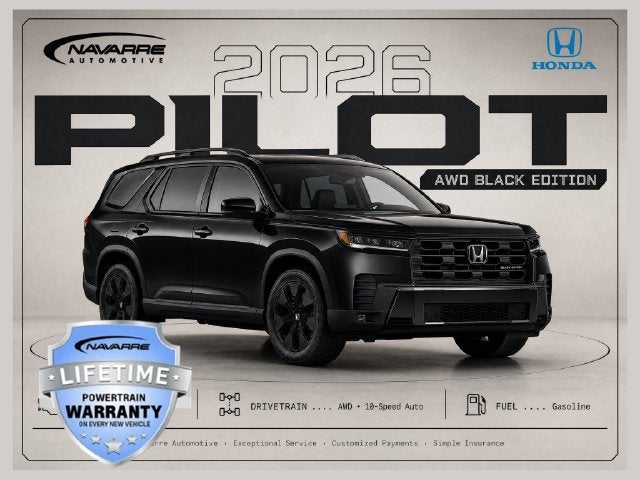 2026 Honda Pilot Black Edition