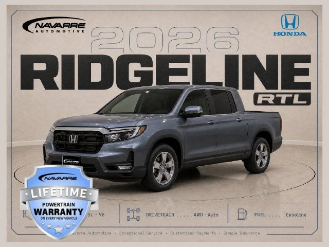 2026 Honda Ridgeline RTL