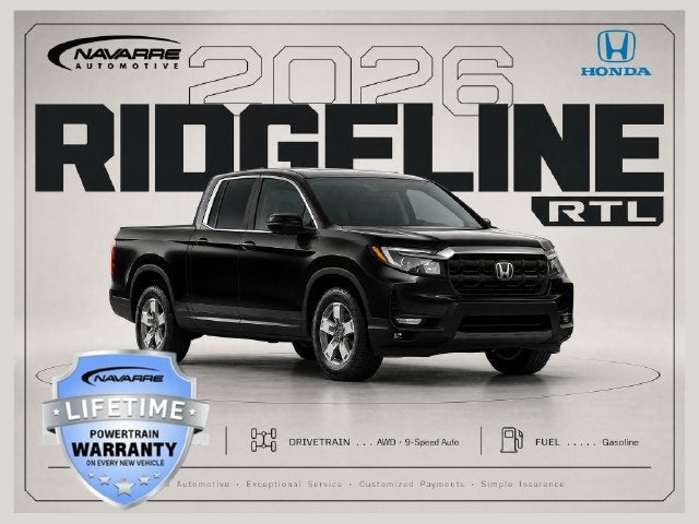 2026 Honda Ridgeline RTL