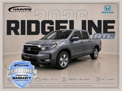 2026 Honda Ridgeline RTL