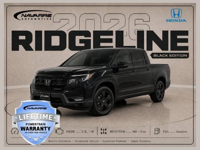 2026 Honda Ridgeline Black Edition