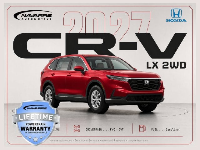 2027 Honda CR-V LX 2WD