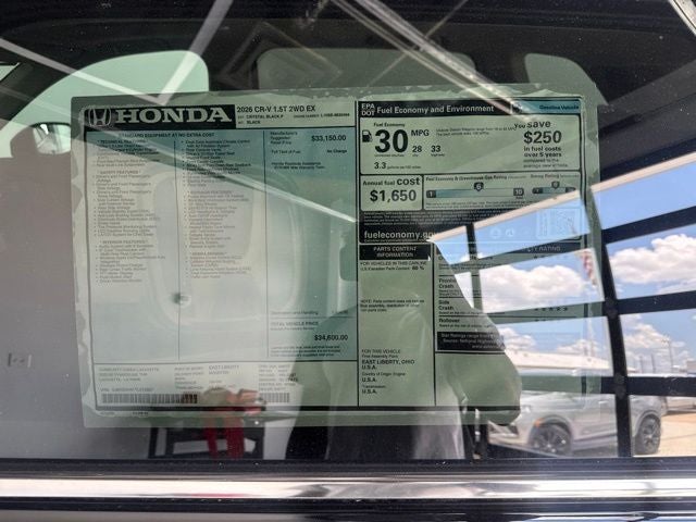 2026 Honda CR-V 2WD EX