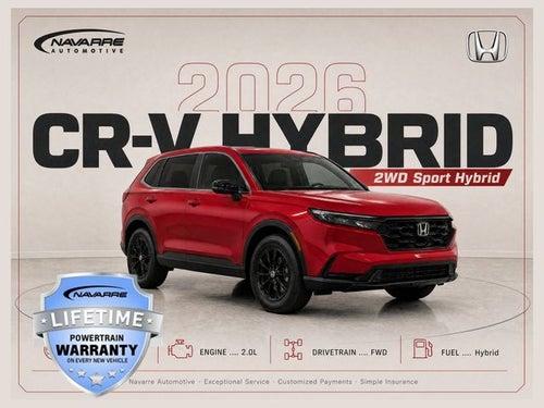 2026 Honda CR-V Hybrid 2WD Sport Hybrid