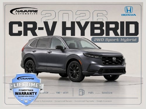 2026 Honda CR-V Hybrid 2WD Sport Hybrid