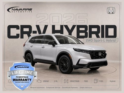 2026 Honda CR-V Hybrid 2WD Sport-L Hybrid