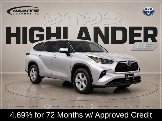 2023 Toyota Highlander LE